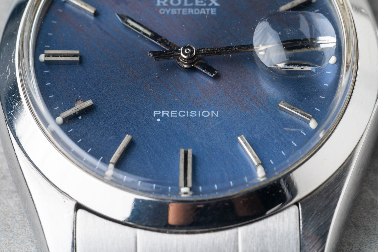 Rolex Oysterdate Precision Ref. 6694 "Tropical" Blue