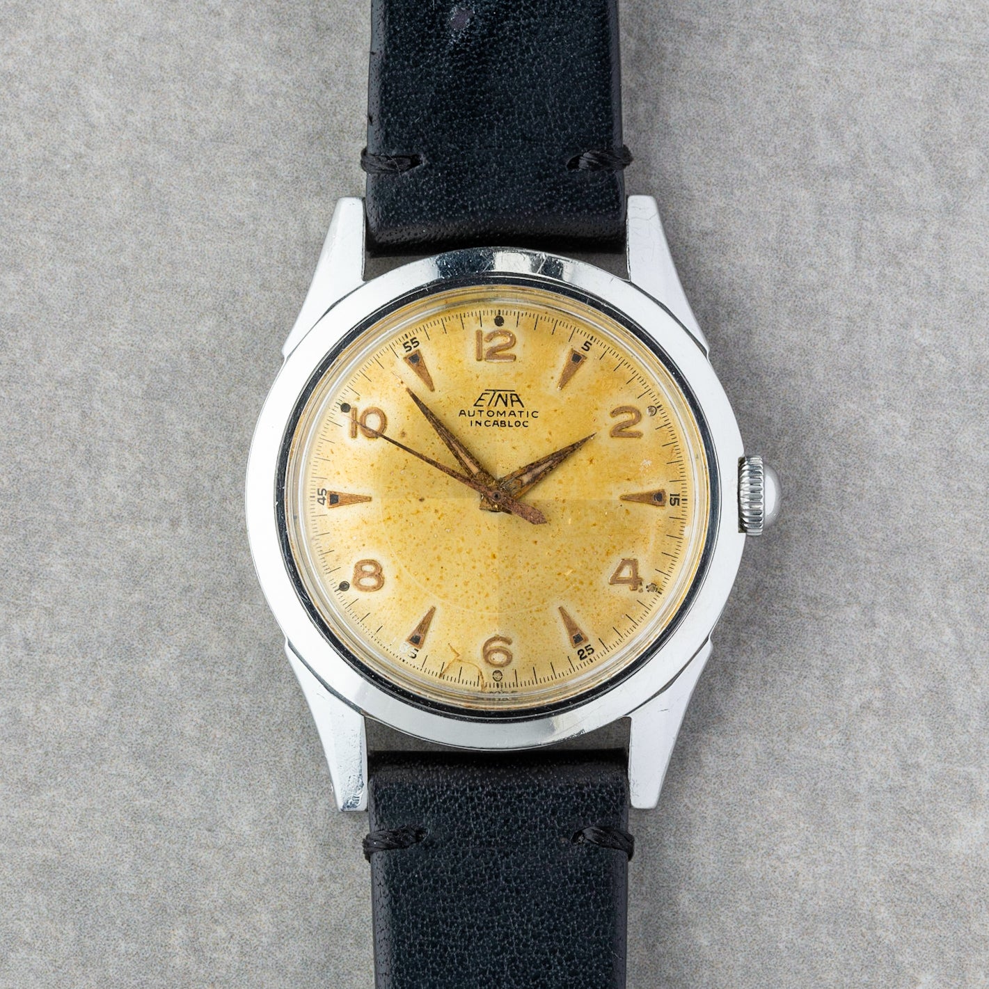 1950 Etna Watch Co Geneva Automatic