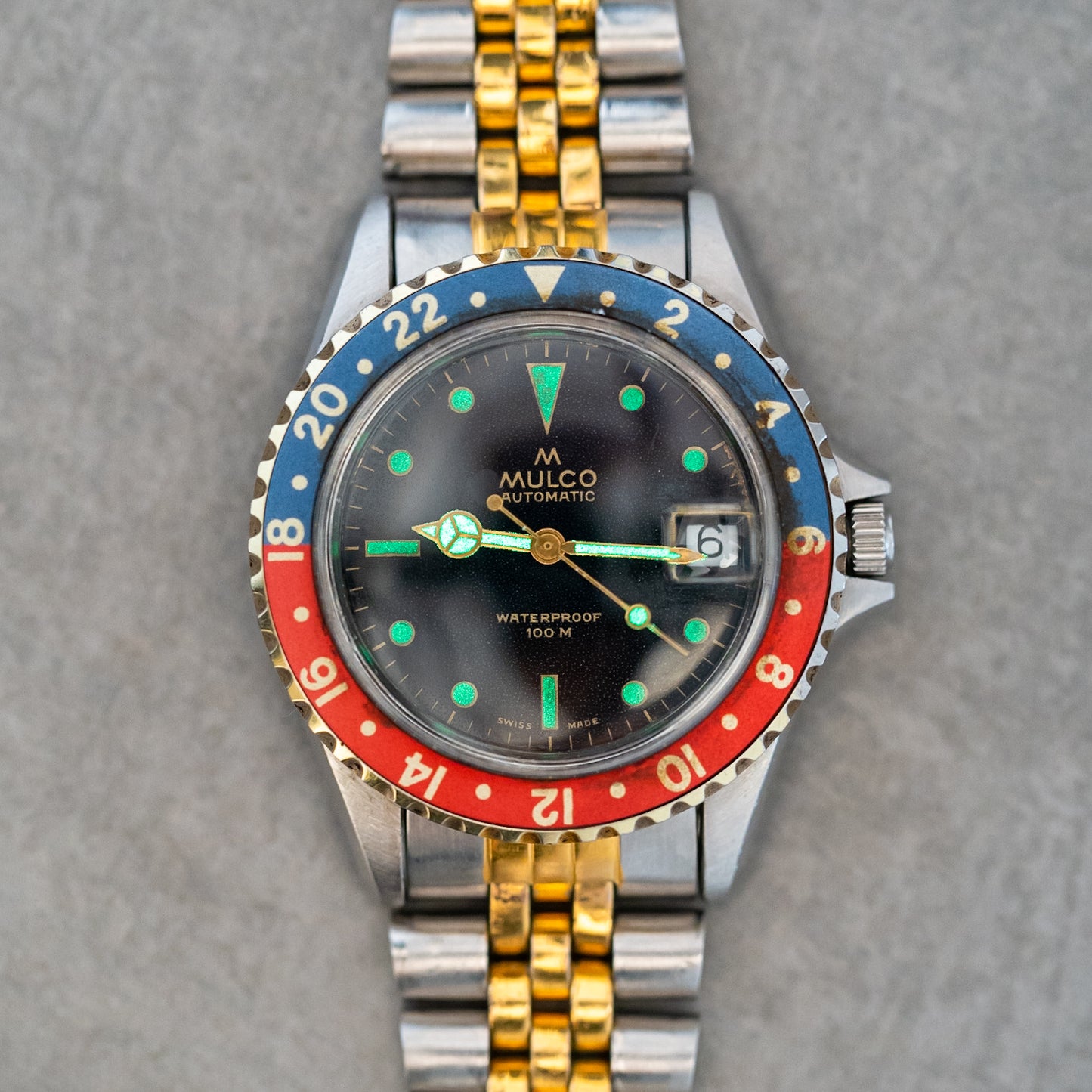 Mulco GMT Diver "Pepsi" Ref. 481-258