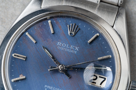 Rolex Oysterdate Precision Ref. 6694 "Tropical" Blue