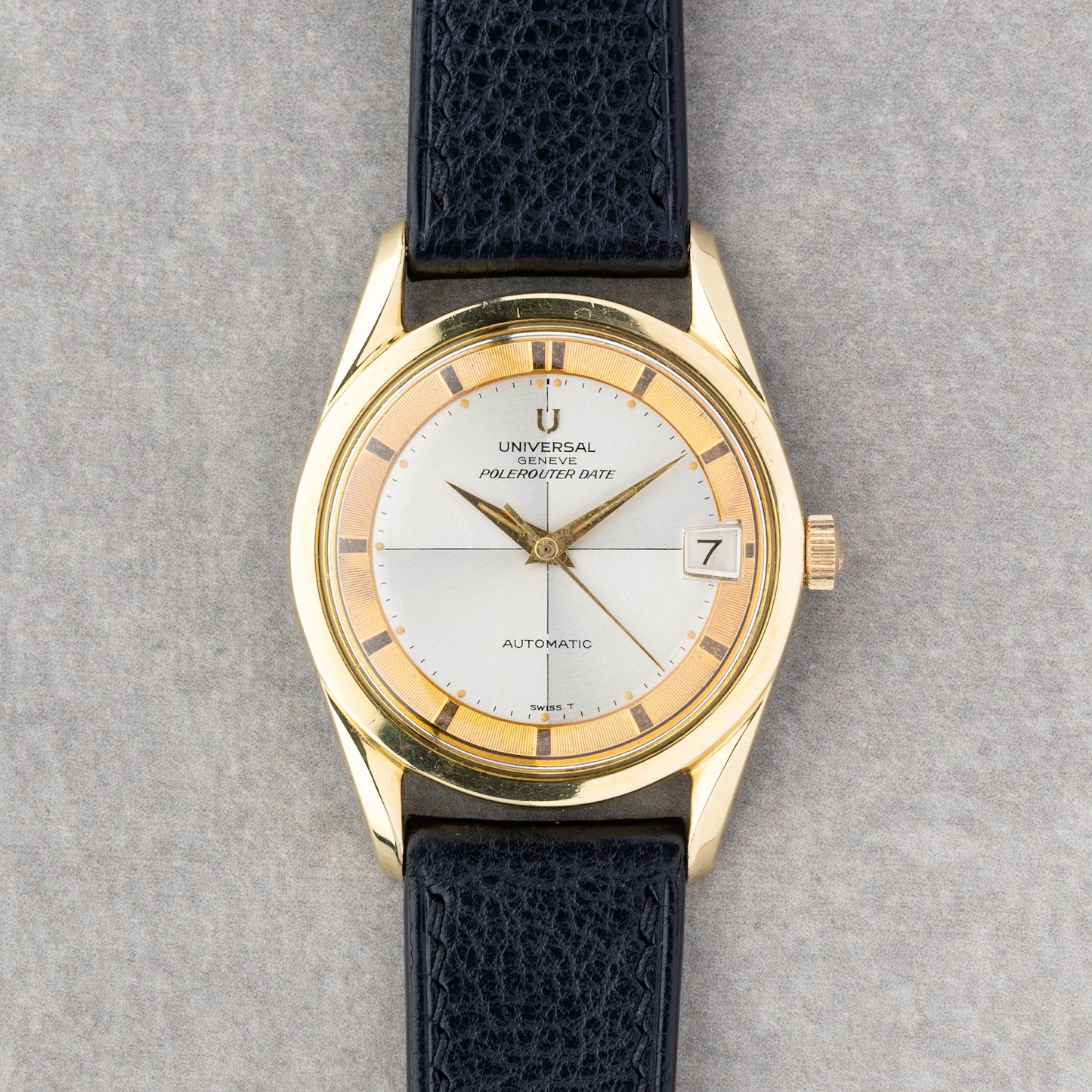 1965 Universal Genève Polerouter Date Automatic Microtor Ref. 869102/11