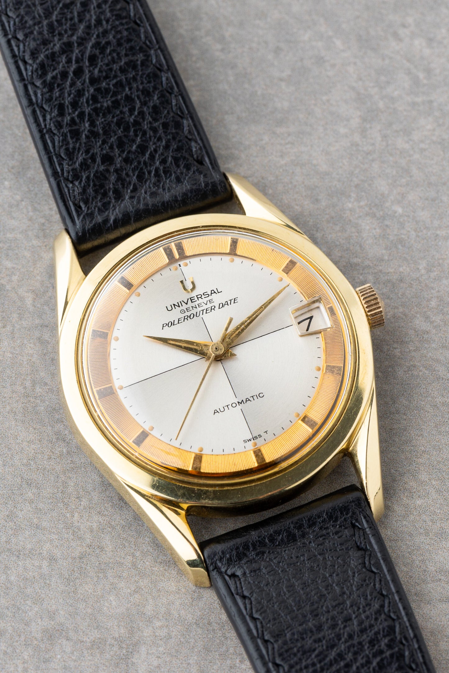 1965 Universal Genève Polerouter Date Automatic Microtor Ref. 869102/11