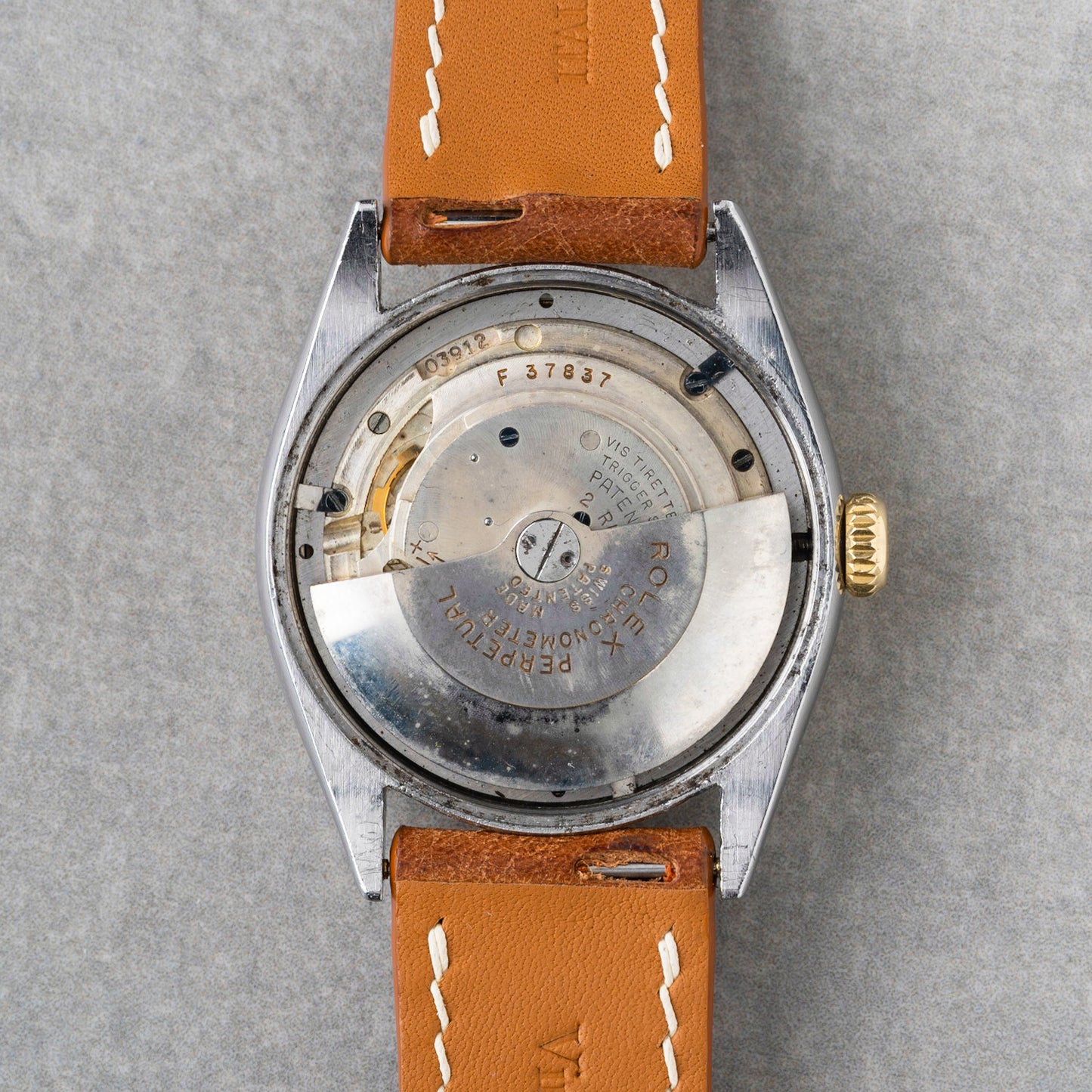 1952 Rolex Oyster Perpetual Semi-Bubbleback "Explorer Dial" Ref. 6085